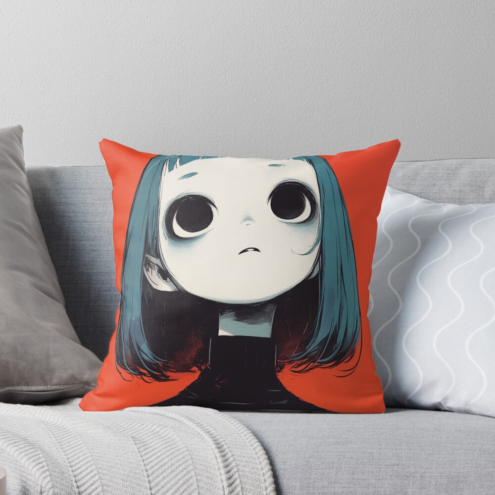 Item preview, Throw Pillow designed and sold by Cratbat.