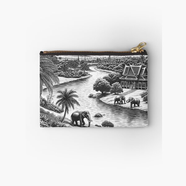 Item preview, Thai line drawings (8) designed and sold by fatimah-SL.