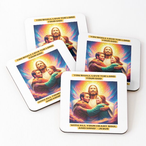 Item preview, "You shall love the Lord your God with all your heart, soul, and mind" - Jesus designed and sold by STO1KA.