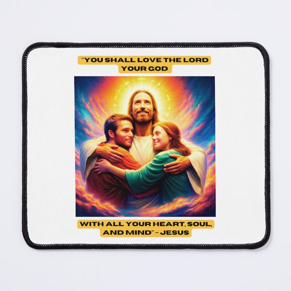 Item preview, "You shall love the Lord your God with all your heart, soul, and mind" - Jesus designed and sold by STO1KA.