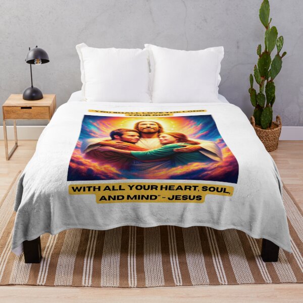 Item preview, "You shall love the Lord your God with all your heart, soul, and mind" - Jesus designed and sold by STO1KA.
