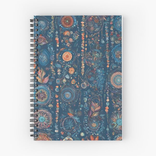 Item preview, Boho style flowers pattern designed and sold by NingningS.