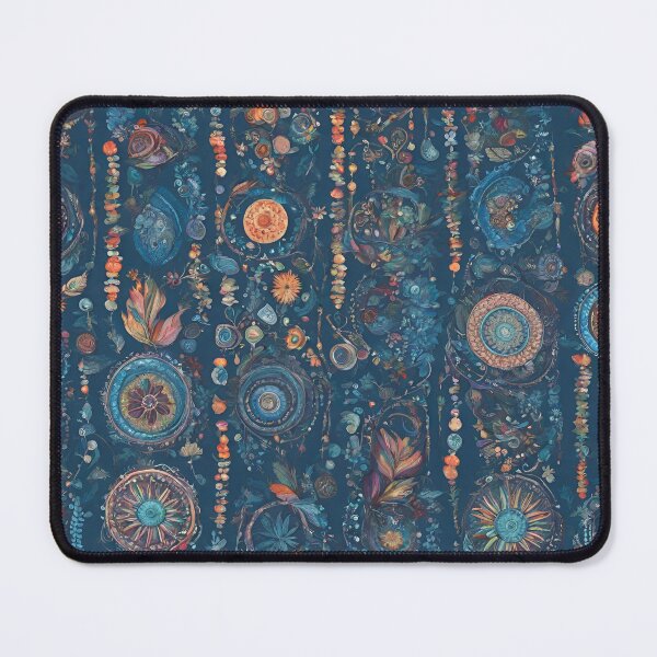 Item preview, Boho style flowers pattern designed and sold by NingningS.