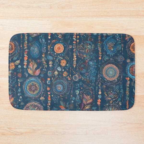 Item preview, Boho style flowers pattern designed and sold by NingningS.