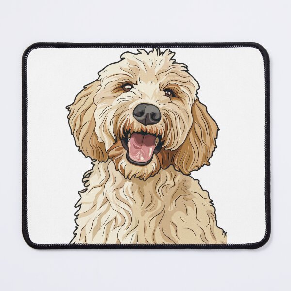 Item preview, Cute Golden Doodle Dog With Light Brown Fur designed and sold by Manda7707.