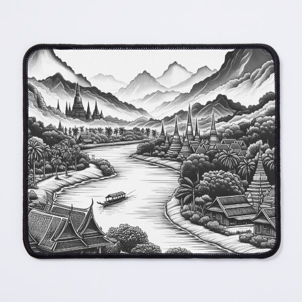 Item preview, Thai line drawings (9) designed and sold by fatimah-SL.