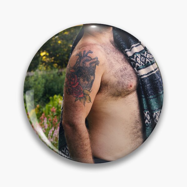 Item preview, Bearded Man in Cowboy Hat in Flowers designed and sold by Micah Kafka.