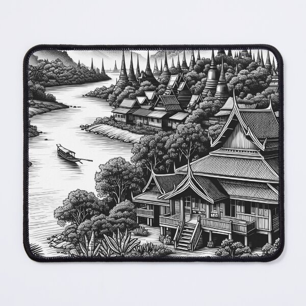 Item preview, Thai line drawings (10) designed and sold by fatimah-SL.