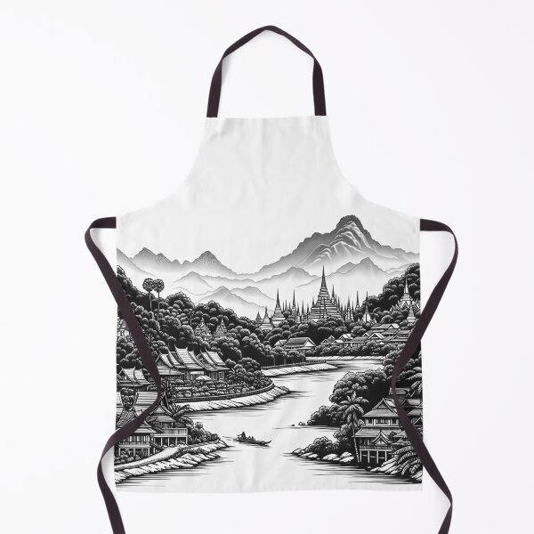 Item preview, Thai line drawings (11) designed and sold by fatimah-SL.