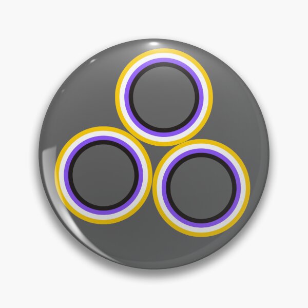 Item preview, The Three Rings - Nonbinary Pride designed and sold by SavUong.