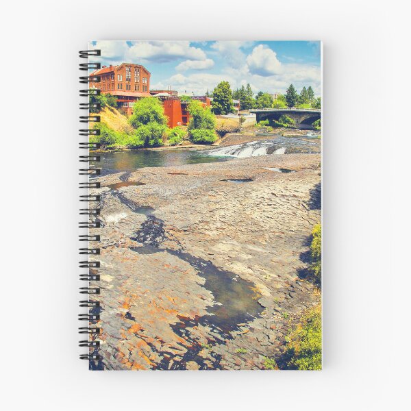 Item preview, Dry Spokane River, Flour Mill, Spokane, WA designed and sold by Acorns + Oak Photography.