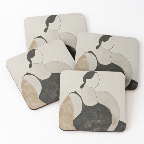 Item preview, Abstract Figurative Woman Art designed and sold by trajeado14.