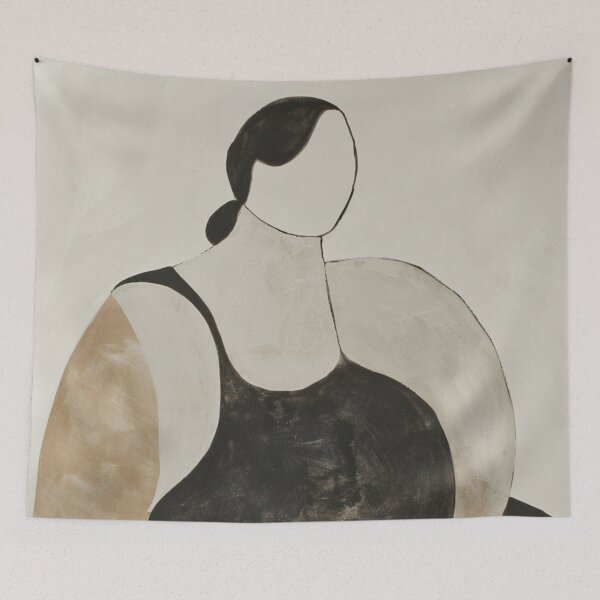 Item preview, Abstract Figurative Woman Art designed and sold by trajeado14.