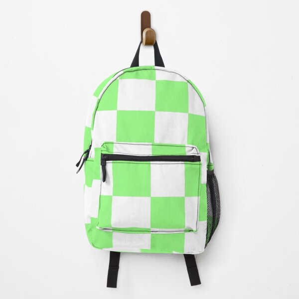 Item preview, Checkers - White and Green designed and sold by WolfBunnyWorks.
