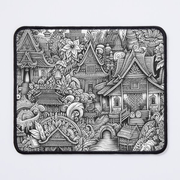 Item preview, Thai line drawings (14) designed and sold by fatimah-SL.