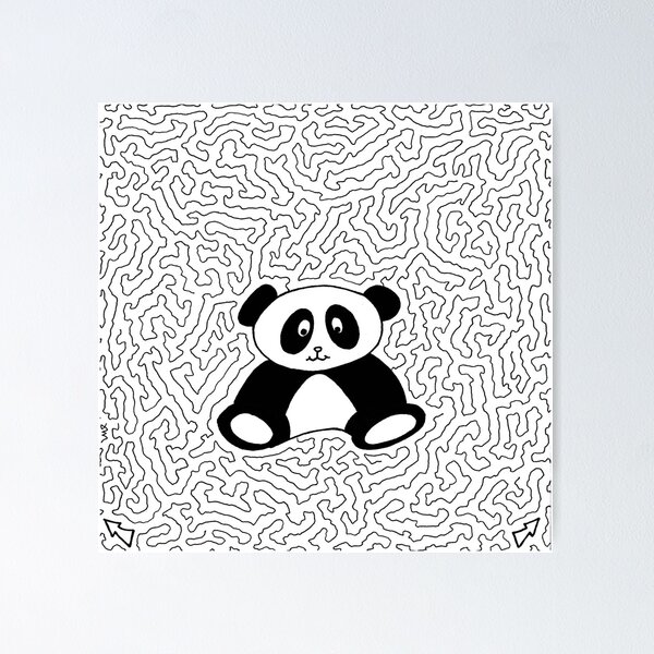 Item preview, Panda Maze designed and sold by KrazyMazes.