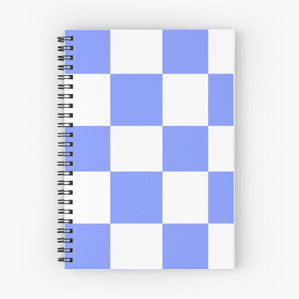 Item preview, Checkers - White and Blue designed and sold by WolfBunnyWorks.