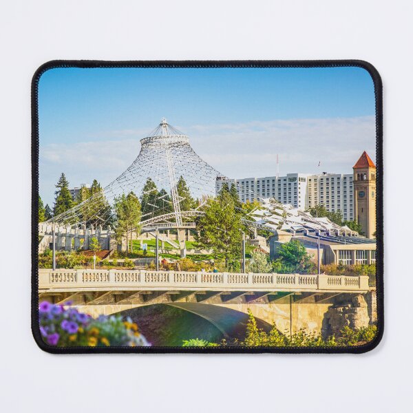 Item preview, Riverfront Park, Spokane, WA Pavillon and Clock Tower designed and sold by Acorns + Oak Photography.