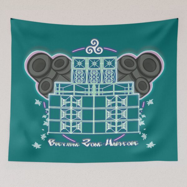 Item preview, BZH Bretagne Hardcore Zone designed and sold by LaZermi.