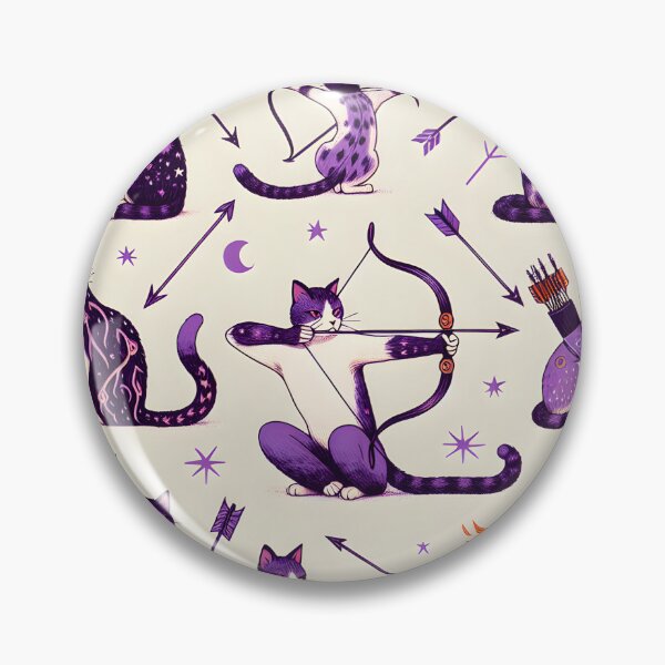 Item preview, "Sagittarian Whiskers: Feline Archers" designed and sold by MindVibe.