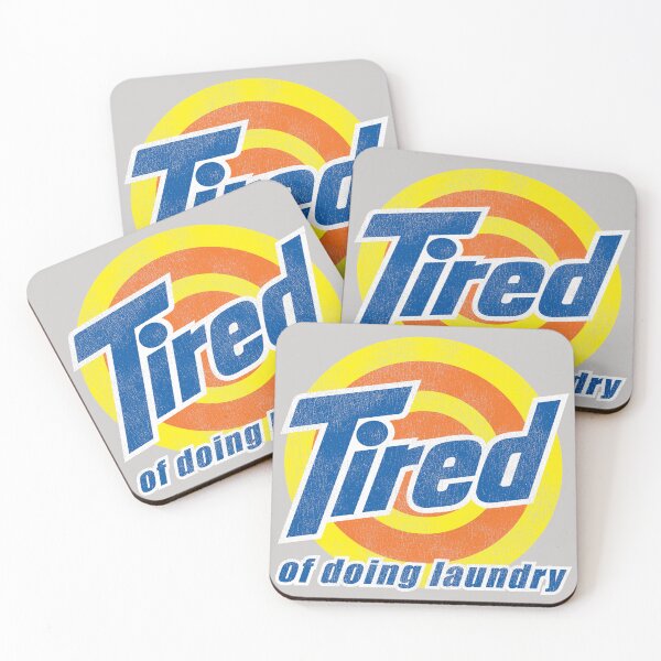 Item preview, Tired of Doing Laundry Worn Out designed and sold by Alema Art.