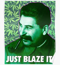 Josef & quot; Smoke Weed Everyday & quot; Stalin Poster