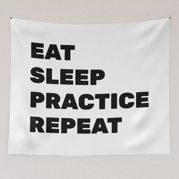 Item preview, Eat sleep practice designed and sold by Inspirationmotivation.