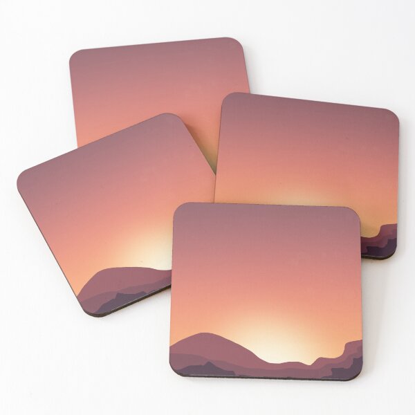 Item preview, Mountain Sunset designed and sold by Whylimecreates.
