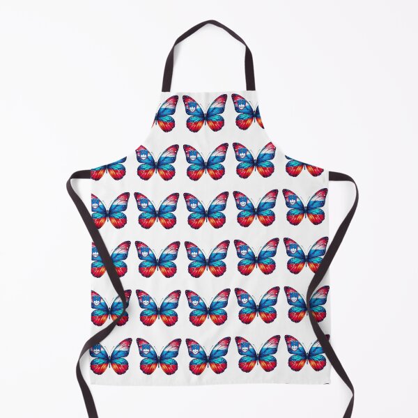 Item preview, Slovenija - Butterfly Slovenija Flag designed and sold by JessArty ⭐⭐⭐⭐⭐.