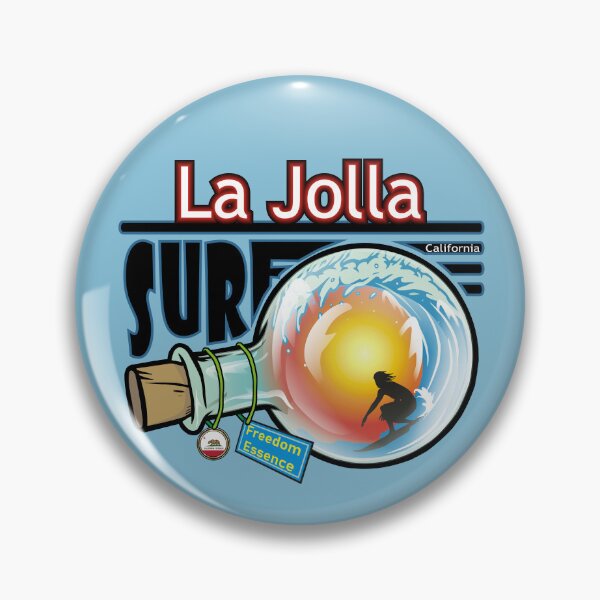 Item preview, La Jolla CA surf California freedom essence designed and sold by studioss76.