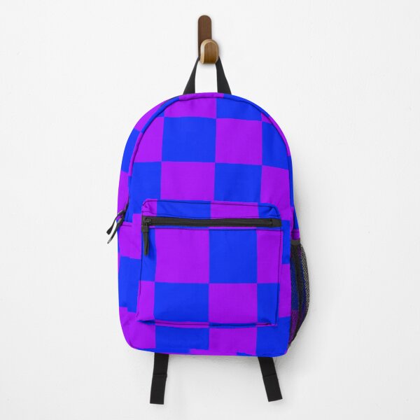 Item preview, Checkers - Purple and Blue designed and sold by WolfBunnyWorks.