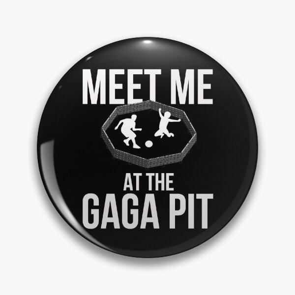 Artikelvorschau, Meet Me At The Gaga Pit Dodgeball Game Kids Gaga Ball Gear entworfen und verkauft von DynamicDesign.