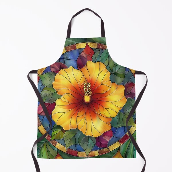 Artikelvorschau, Farbenfroher geometrischer Hibiskusblütendruck entworfen und verkauft von dcrc.