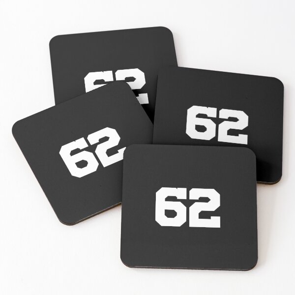 Item preview, 62, sixty-two, white, University designed and sold by Numbers-Art.