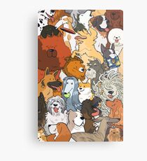 dogs dogs dogs Metal Print