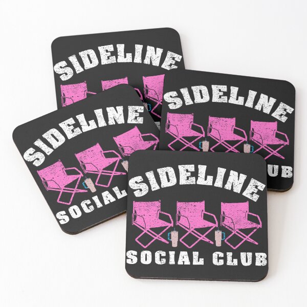 Item preview, Distressed Pink Sideline Social Club designed and sold by AlienOccupation.