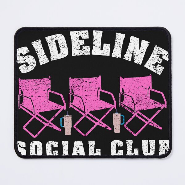 Item preview, Distressed Pink Sideline Social Club designed and sold by AlienOccupation.