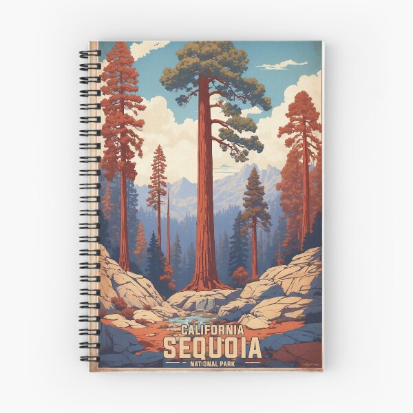 Item preview, Sequoia National Park California USA Vintage Travel Tourism  designed and sold by TravelersGems.