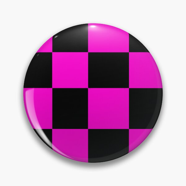 Item preview, Checkers - Black and Pink designed and sold by WolfBunnyWorks.