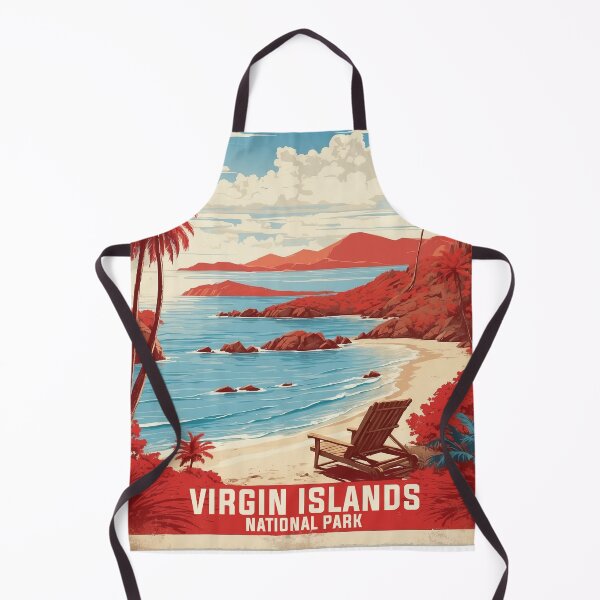 Item preview, Virgin Islands National Park USA Vintage Travel Tourism  designed and sold by TravelersGems.
