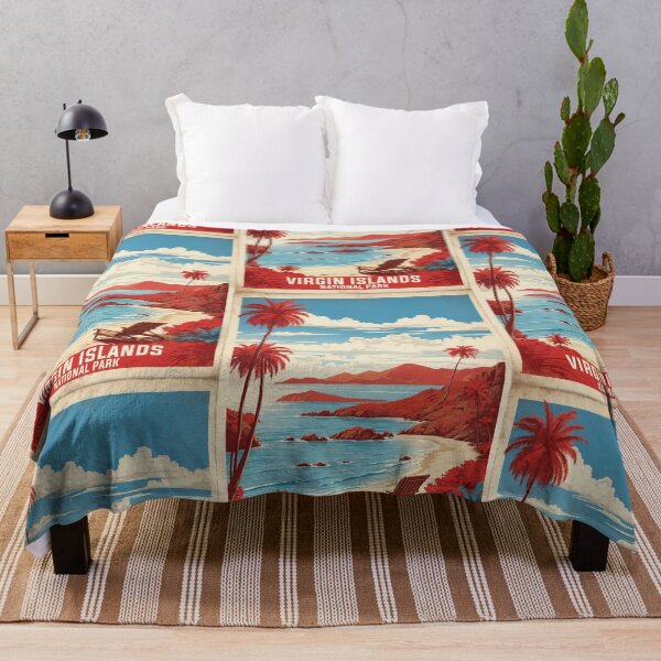 Item preview, Virgin Islands National Park USA Vintage Travel Tourism designed and sold by TravelersGems.