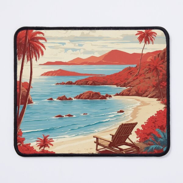 Item preview, Virgin Islands National Park USA Vintage Travel Tourism designed and sold by TravelersGems.