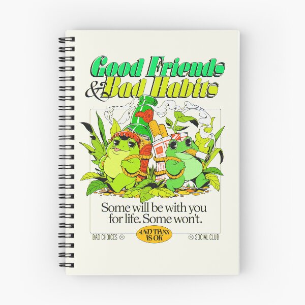 Item preview, Good Friends and Bad Habits designed and sold by andremuller.