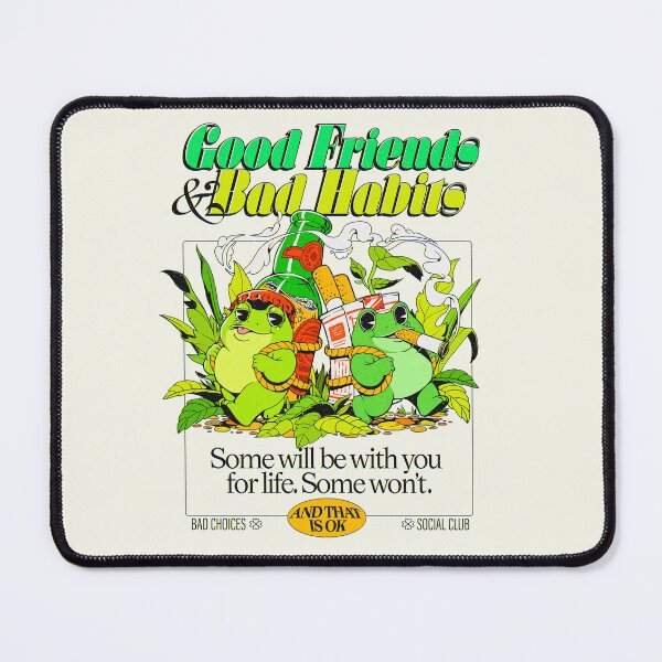 Item preview, Good Friends and Bad Habits designed and sold by andremuller.