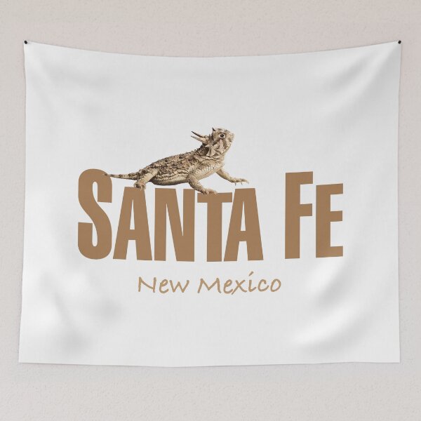 Item preview, Santa Fe New Mexico Horned Toad Design designed and sold by Futurebeachbum.