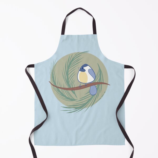 Item preview, Chickadee on a Pine Tree designed and sold by MustardKitty.