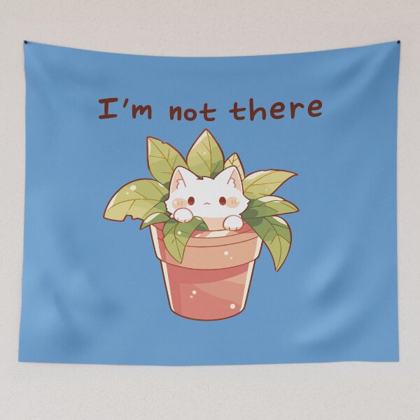 Item preview, Cat I'm not there designed and sold by myanko.