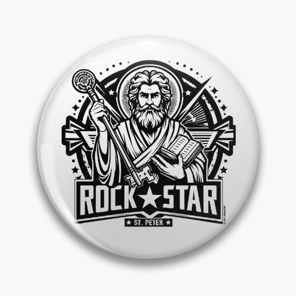 Item preview, St. Peter Rock Star designed and sold by artjuniverse.
