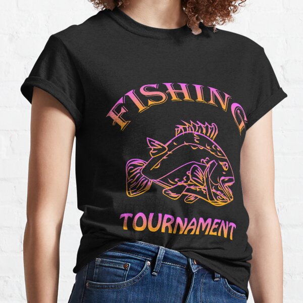 Vista previa del artículo con la obra «Insignia y cartel del torneo de pesca», diseñado y vendido por karyalangit.