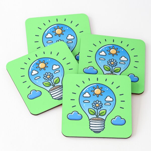 Item preview, Flower Growing in a Lightbulb designed and sold by stickyfoot.
